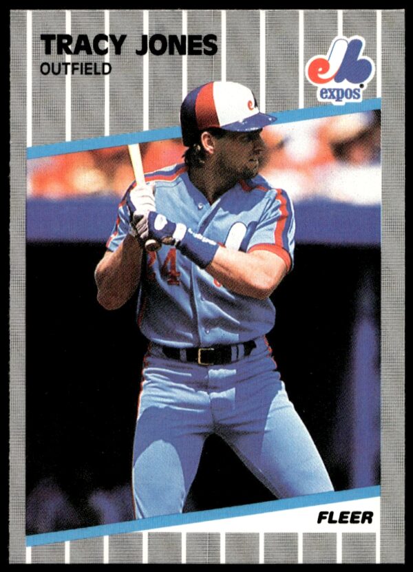 1989 Fleer Tracy Jones #383 (Front)