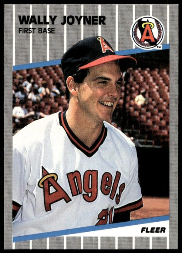 1989 Fleer Wally Joyner #481 (Front)