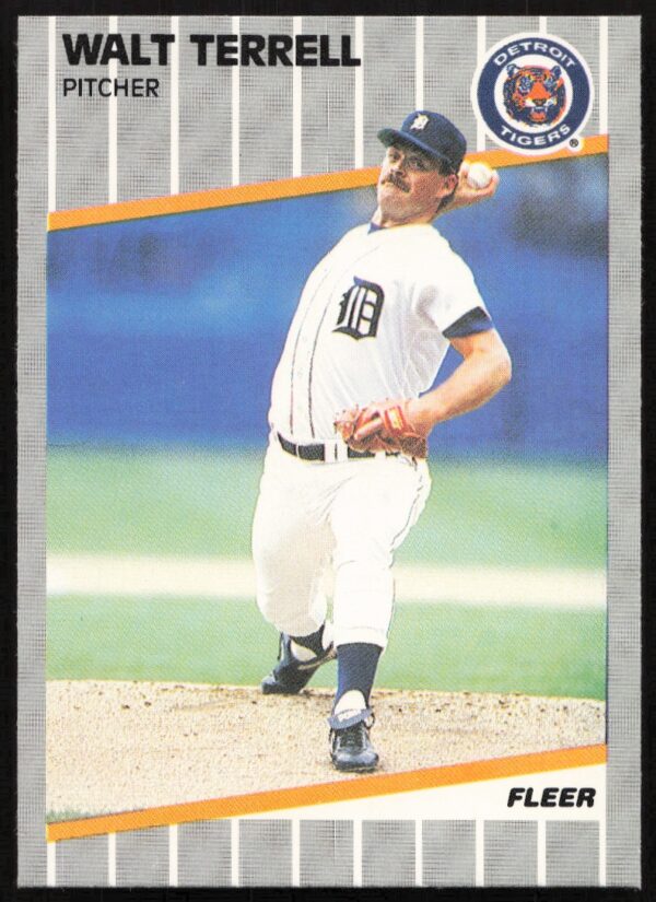 1989 Fleer Walt Terrell #149 (Front)