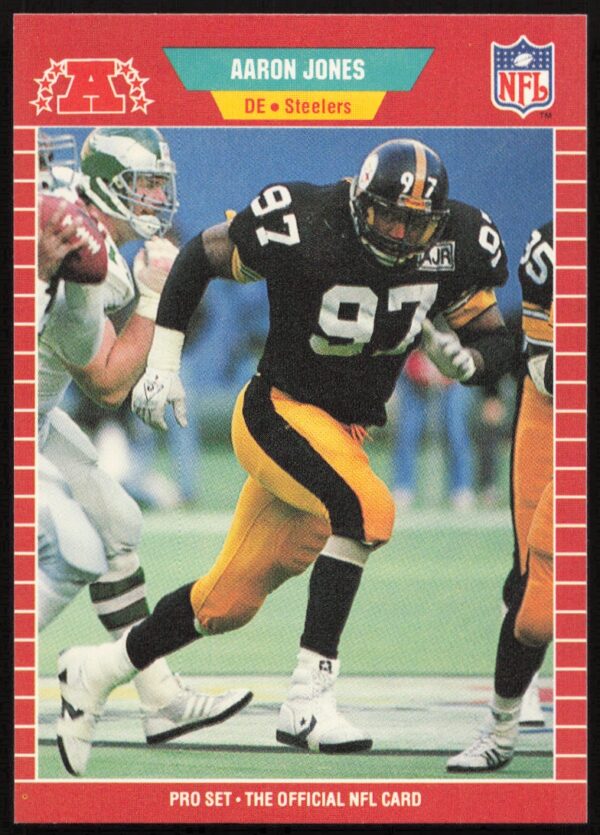 1989 Pro Set Aaron Jones #350 (Front)