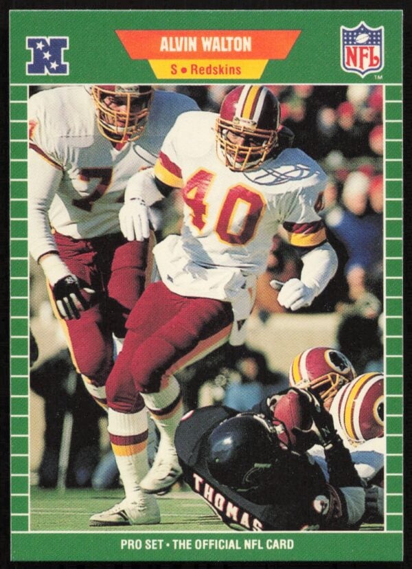 1989 Pro Set Alvin Walton #436 (Front)