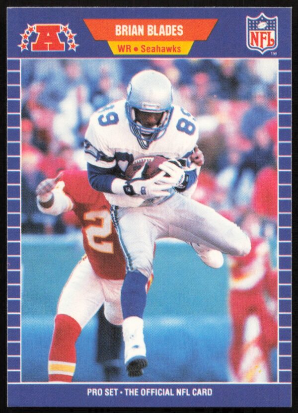 1989 Pro Set Brian Blades #390 (Front)