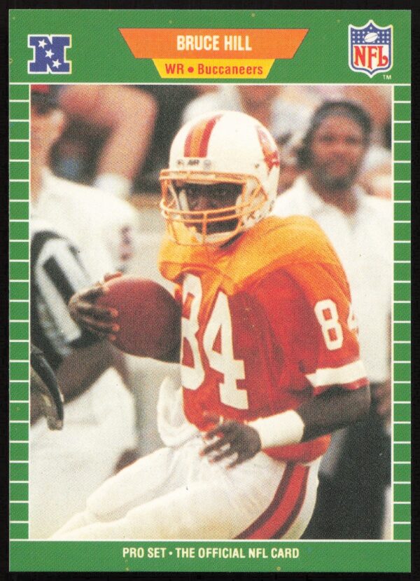 1989 Pro Set Bruce Hill #417 (Front)