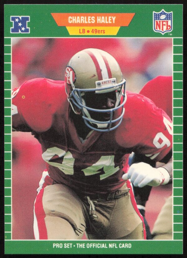 1989 Pro Set Charles Haley #378 (Front)