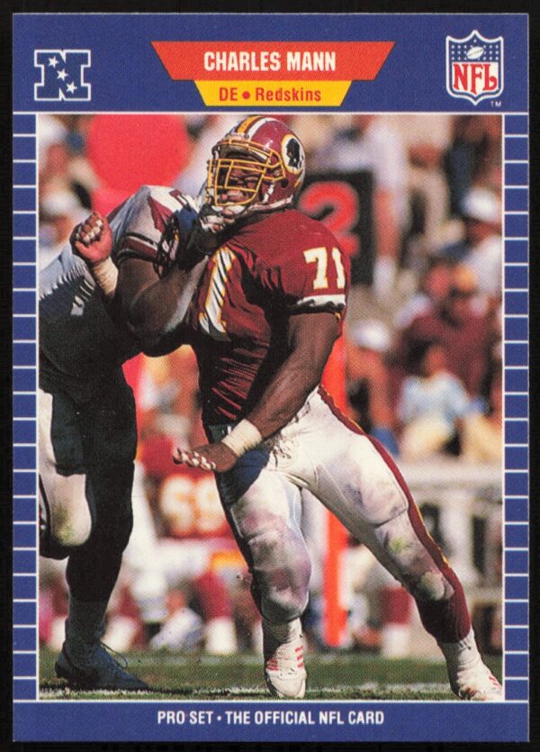 1989 Pro Set Charles Mann #429 (Front)