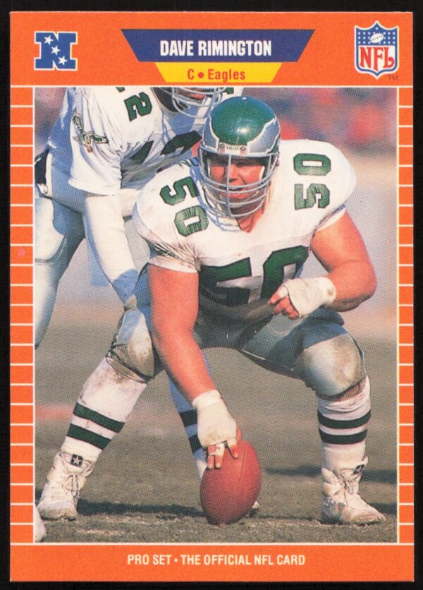 1989 Pro Set Dave Rimington #321 (Front)