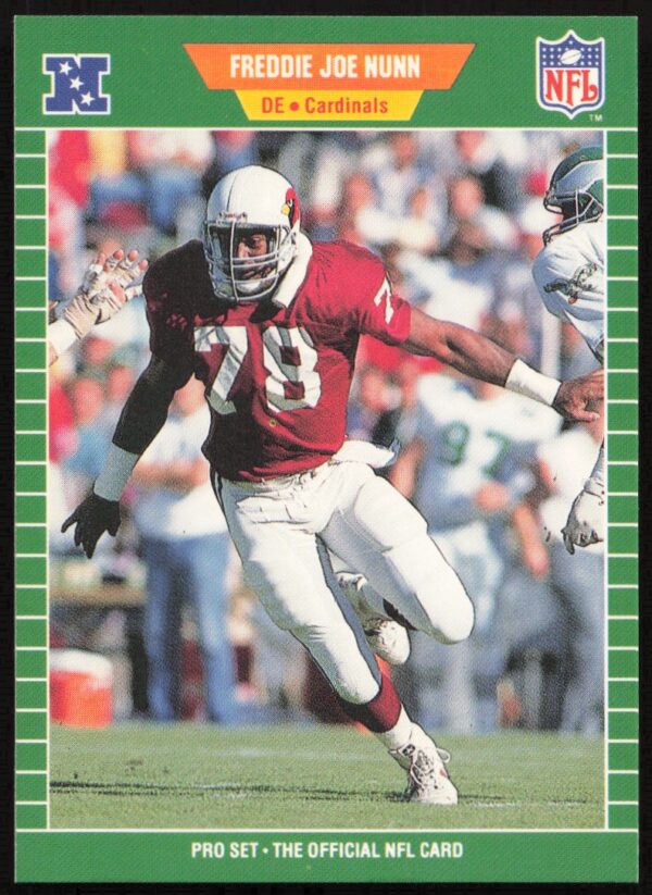 1989 Pro Set Freddie Joe Nunn #336 (Front)