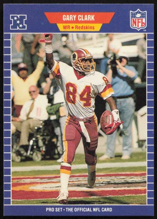 1989 Pro Set Gary Clark #424 (Front)