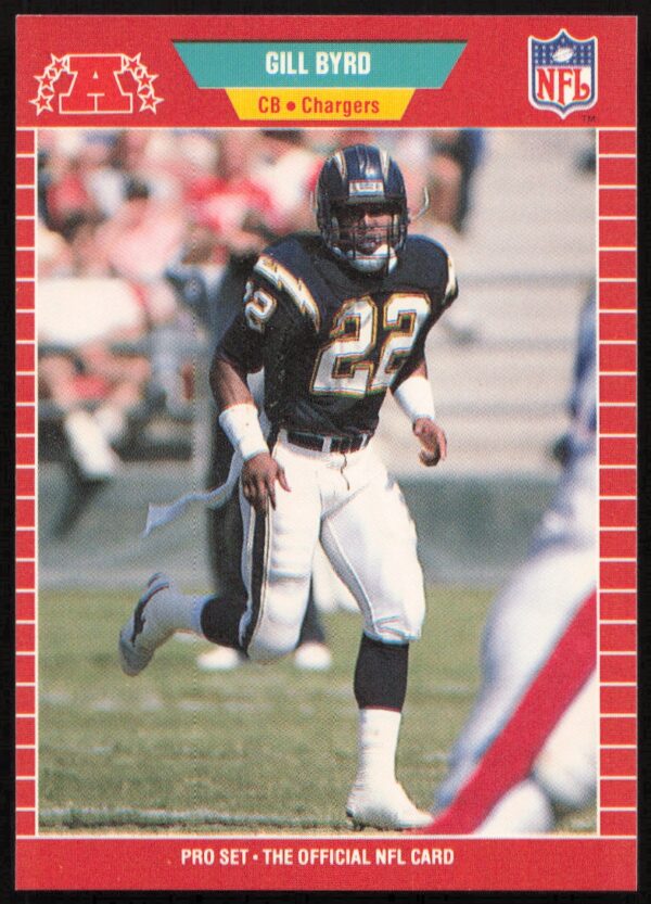 1989 Pro Set Gill Byrd #358 (Front)