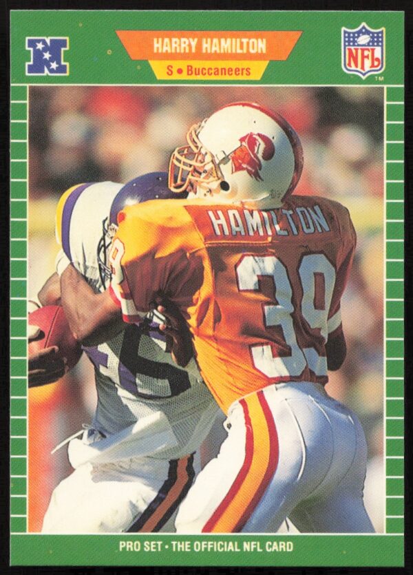 1989 Pro Set Harry Hamilton #412 (Front)
