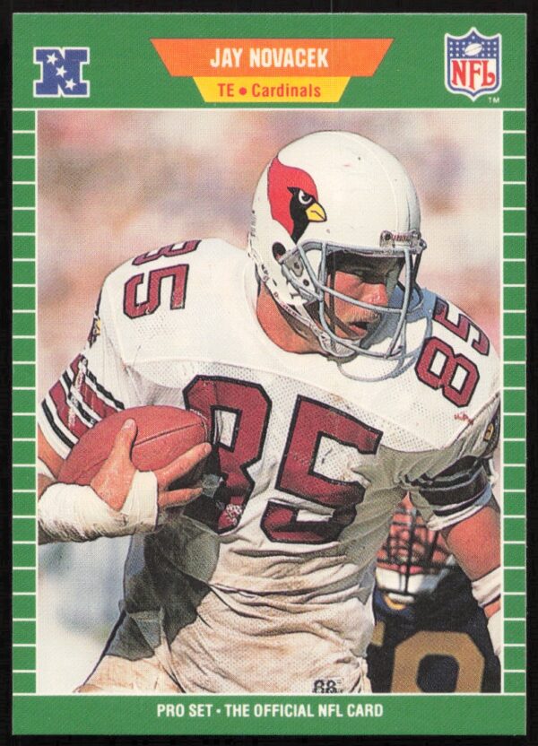 1989 Pro Set Jay Novacek #335 (Front)