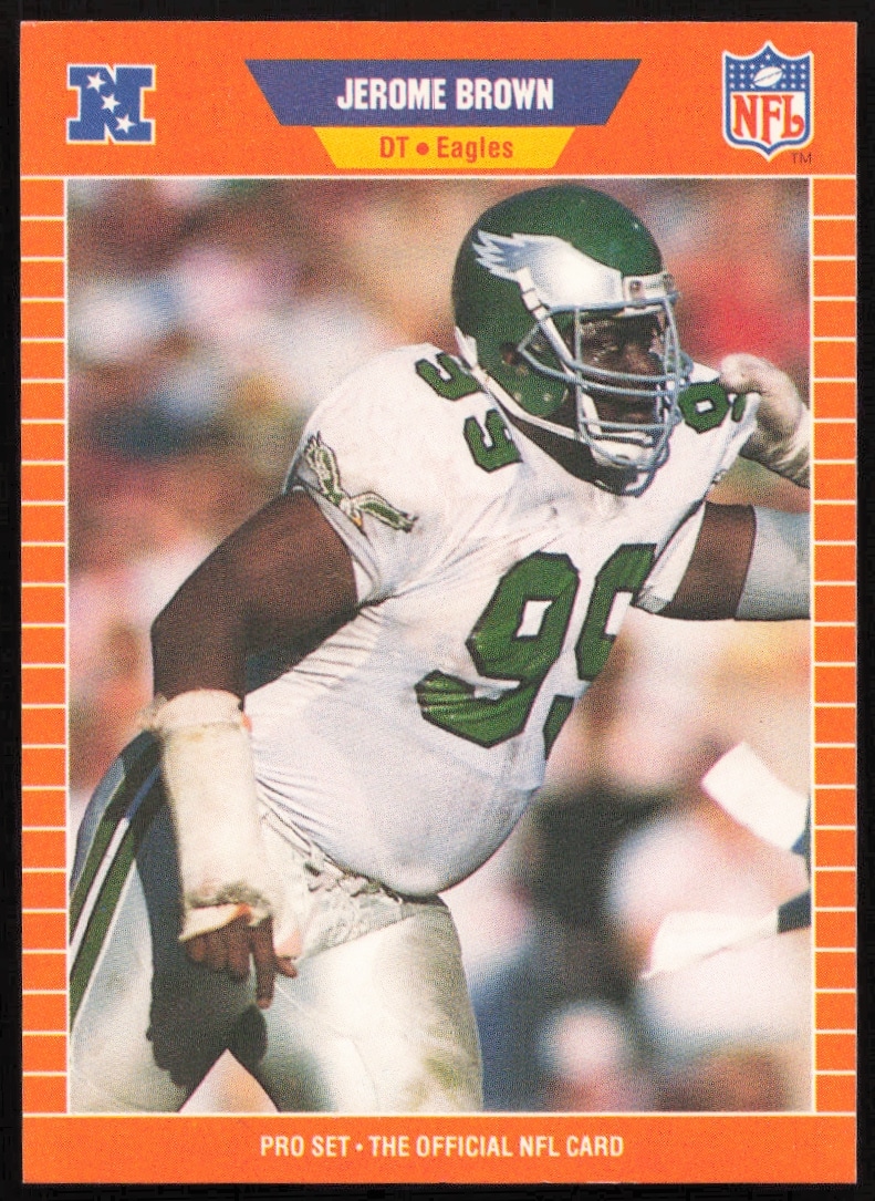 1989 Pro Set Jerome Brown #312 (Front)