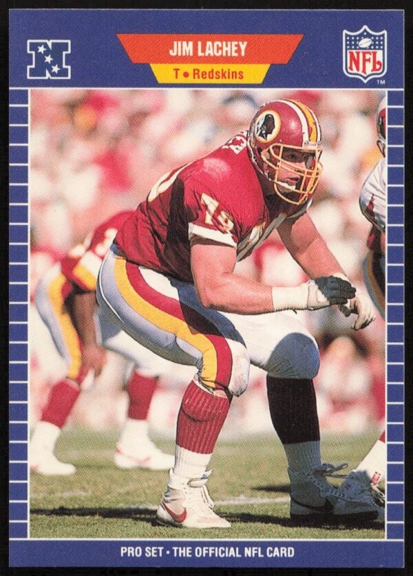 1989 Pro Set Jim Lachey #428 (Front)