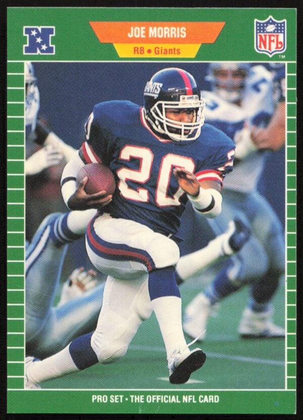 1989 Pro Set Joe Morris #289 (Front)