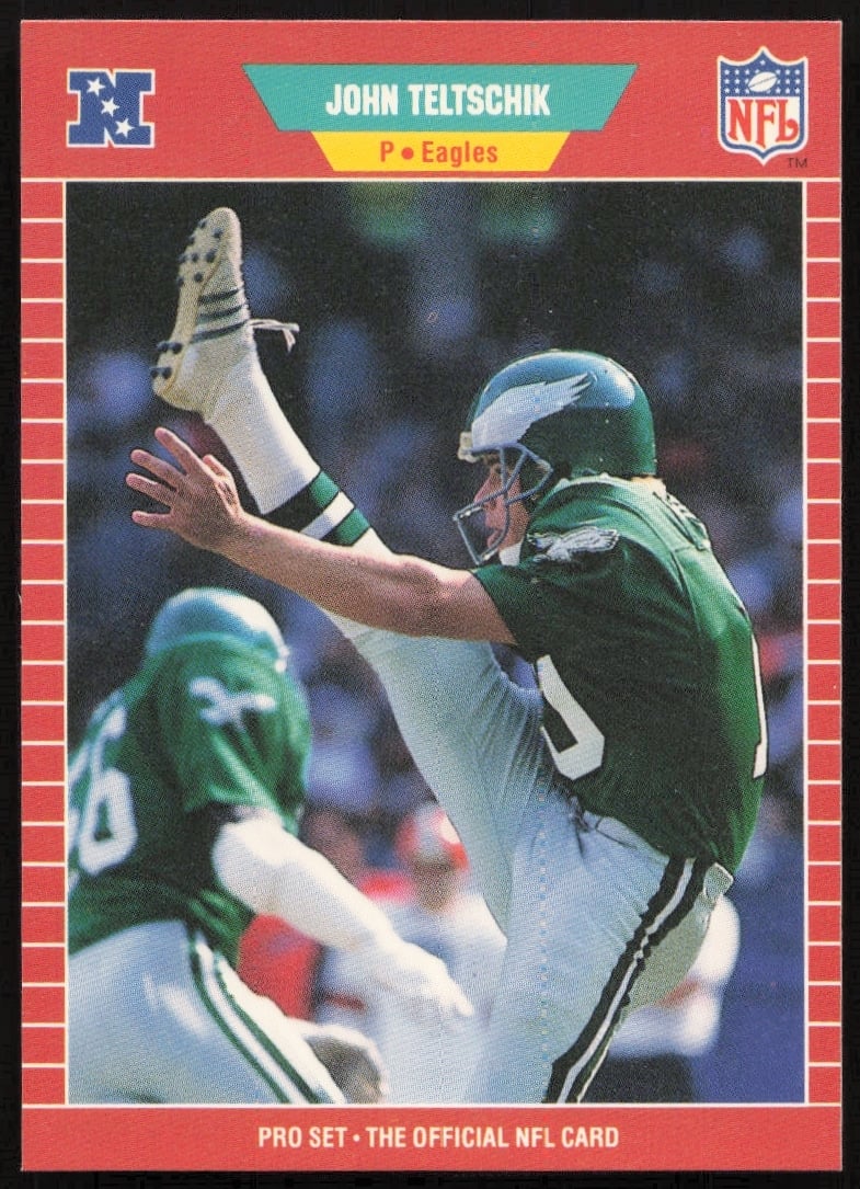 1989 Pro Set John Teltschik #322 (Front)