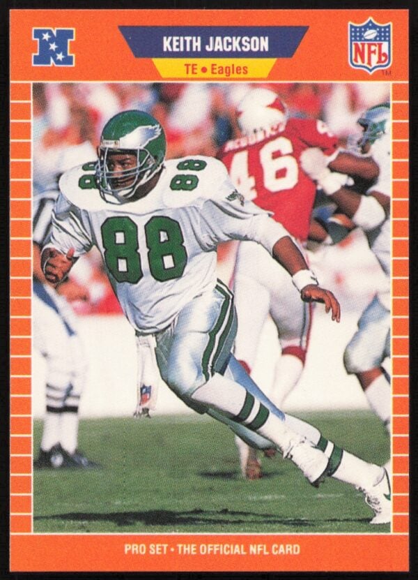 1989 Pro Set Keith Jackson #318 (Front)