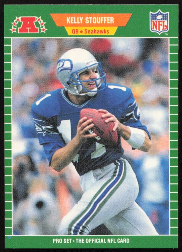 1989 Pro Set Kelly Stouffer #403 (Front)