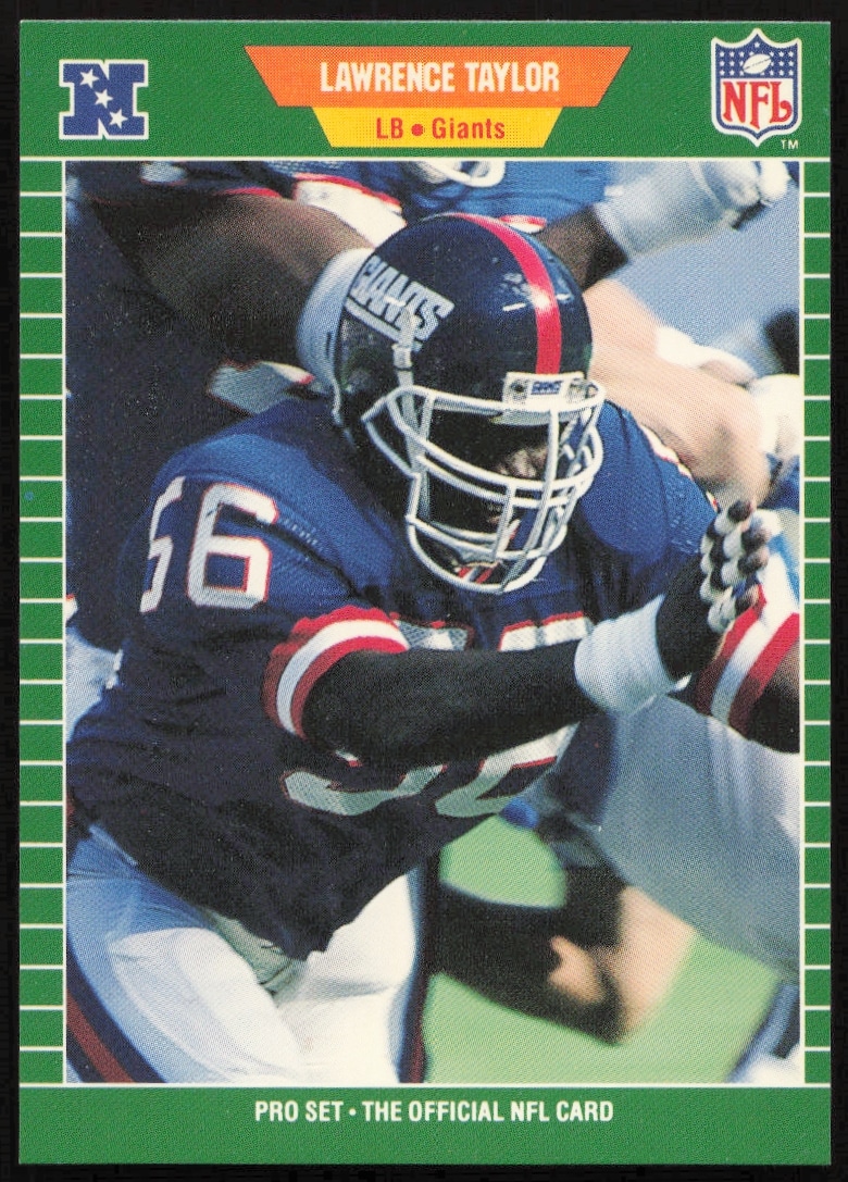 1989 Pro Set Lawrence Taylor #292 (Front)
