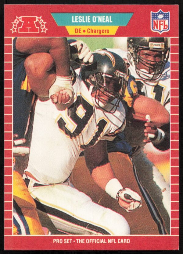 1989 Pro Set Leslie O'Neal #365 (Front)