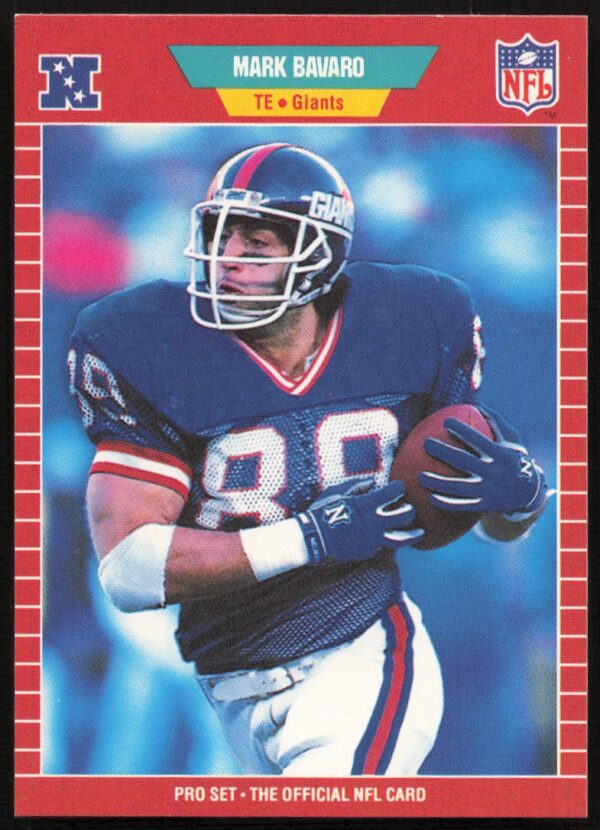 1989 Pro Set Mark Bavaro #281 (Front)