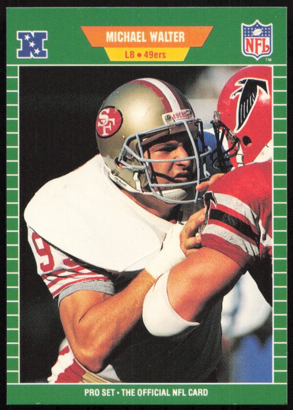 1989 Pro Set Michael Walter #386 (Front)