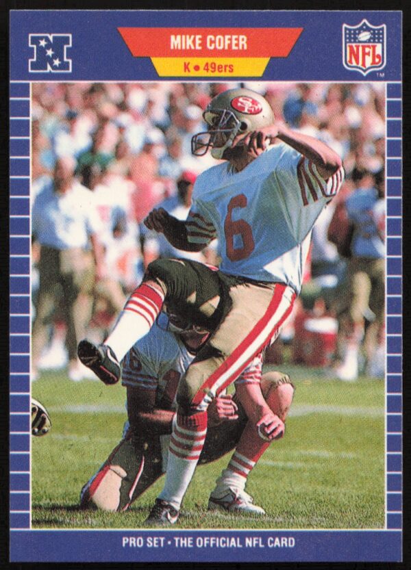 1989 Pro Set Mike Cofer #371 (Front)