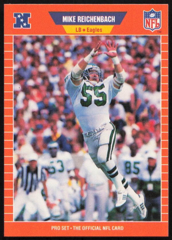 1989 Pro Set Mike Reichenbach #320 (Front)