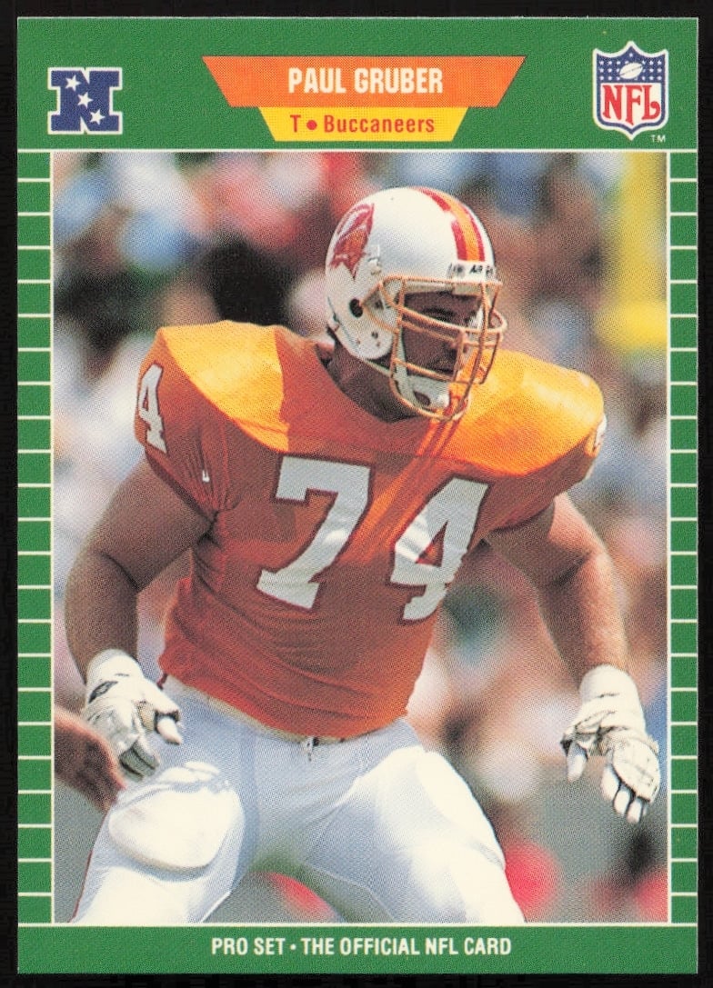 1989 Pro Set Paul Gruber #411 (Front)