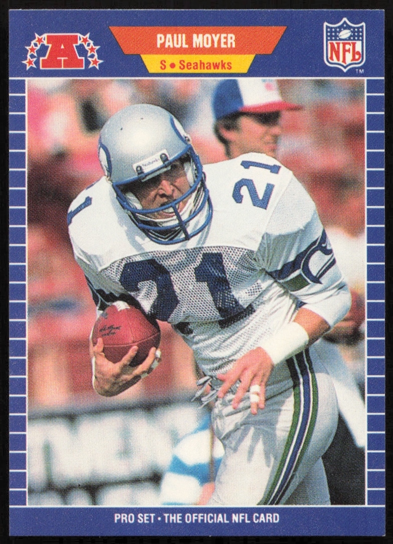 1989 Pro Set Paul Moyer #398 (Front)