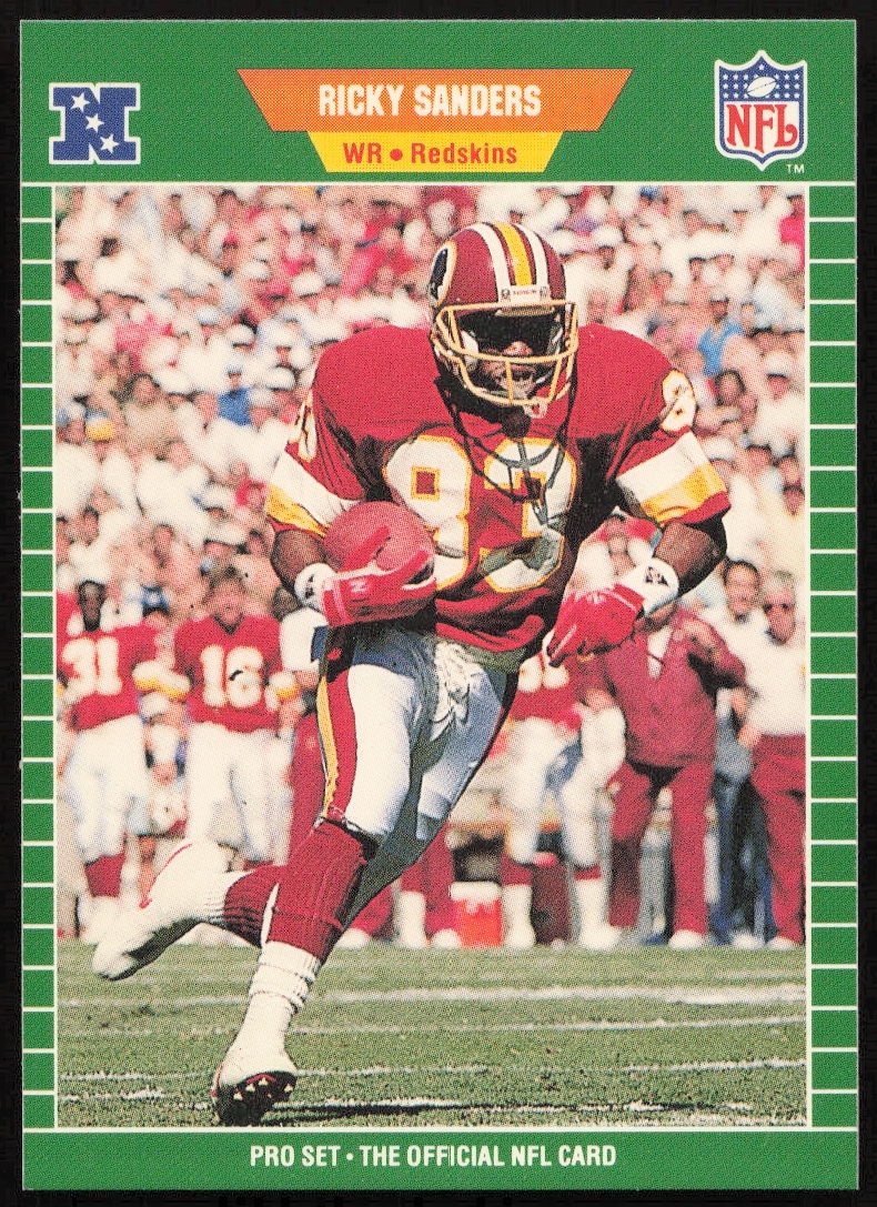 1989 Pro Set Ricky Sanders #435 (Front)