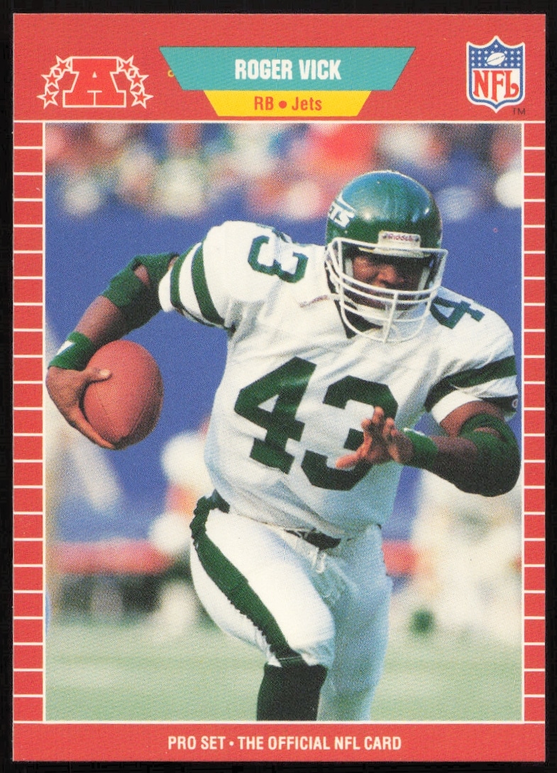 1989 Pro Set Roger Vick #310 (Front)