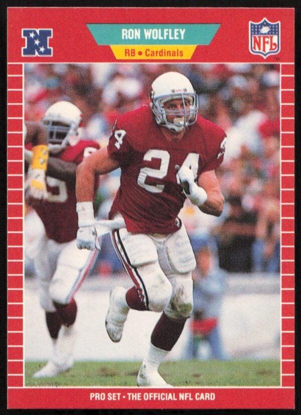 1989 Pro Set Ron Wolfley #340 (Front)