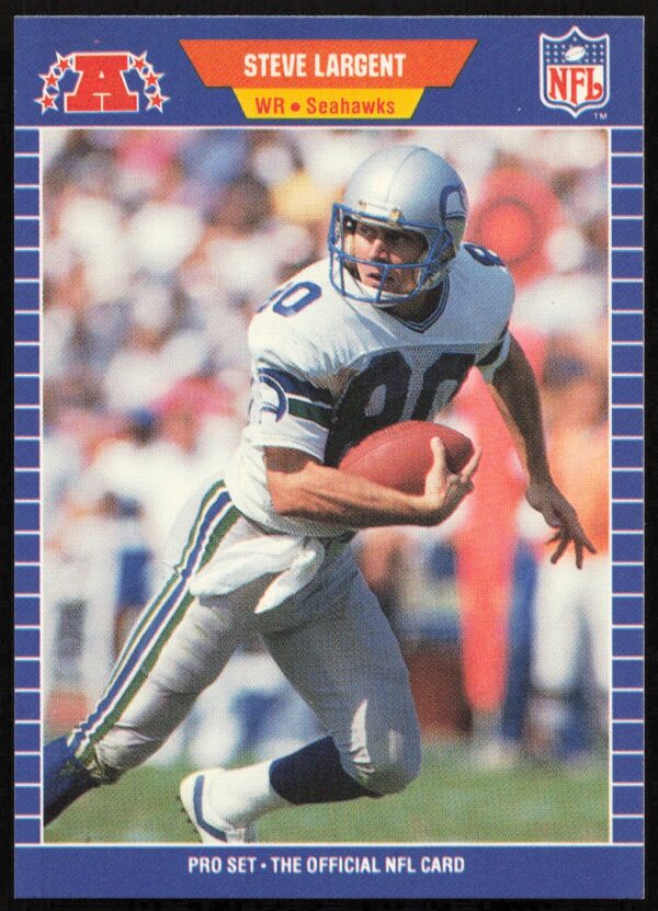 1989 Pro Set Steve Largent #396 (Front)