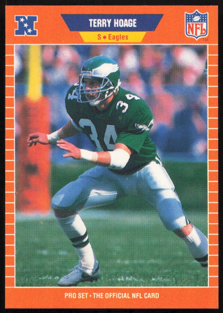 1989 Pro Set Terry Hoage #316 (Front)