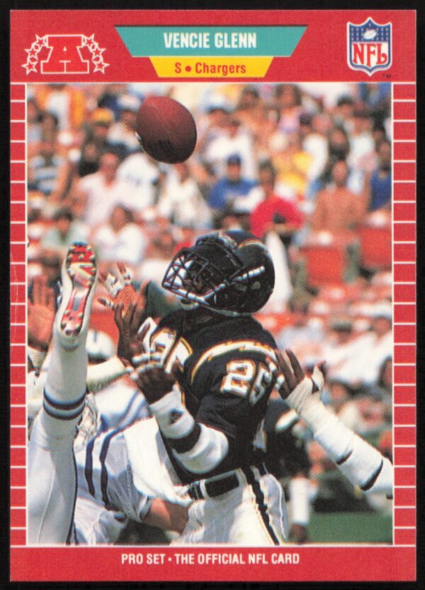 1989 Pro Set Vencie Glenn #359 (Front)