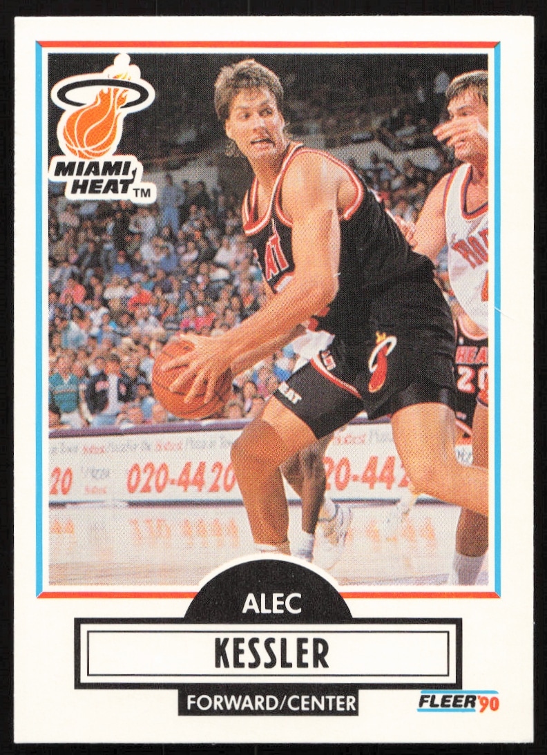 1990-91 Fleer Update Alec Kessler #U-50 (Front)