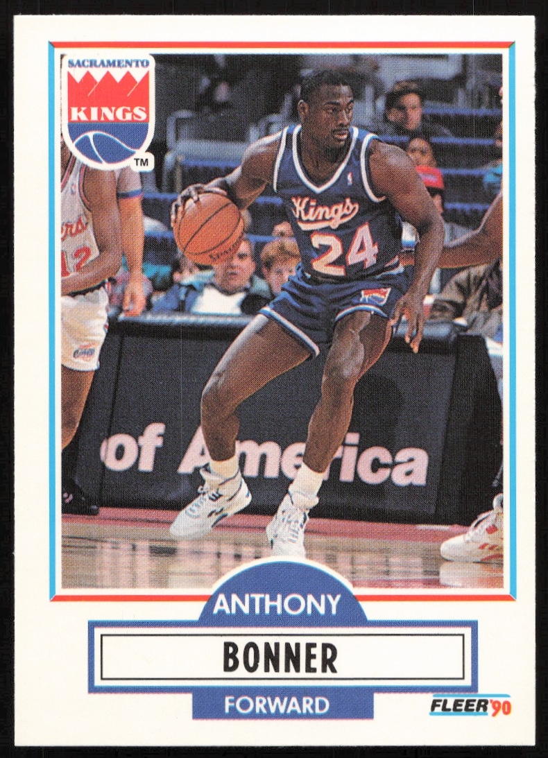 1990-91 Fleer Update Anthony Bonner #U-82 (Front)