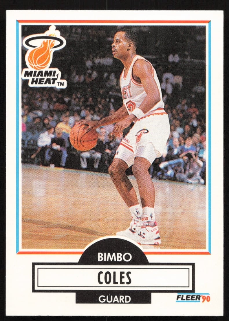 1990-91 Fleer Update Bimbo Coles #U-48 (Front)