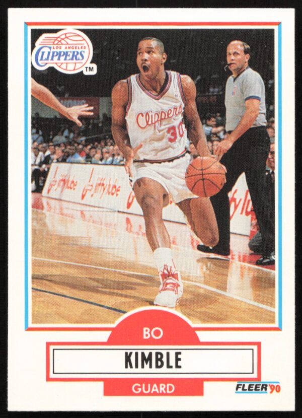 1990-91 Fleer Update Bo Kimble #U-41 (Front)