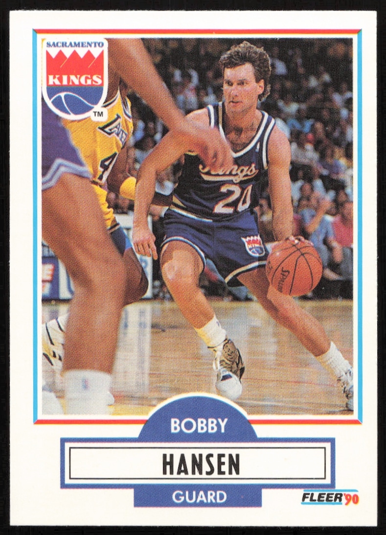 1990-91 Fleer Update Bobby Hansen #U-84 (Front)