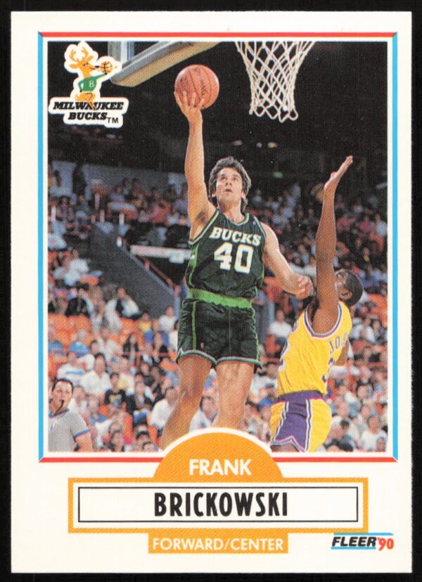 1990-91 Fleer Update Frank Brickowski #U-52 (Front)