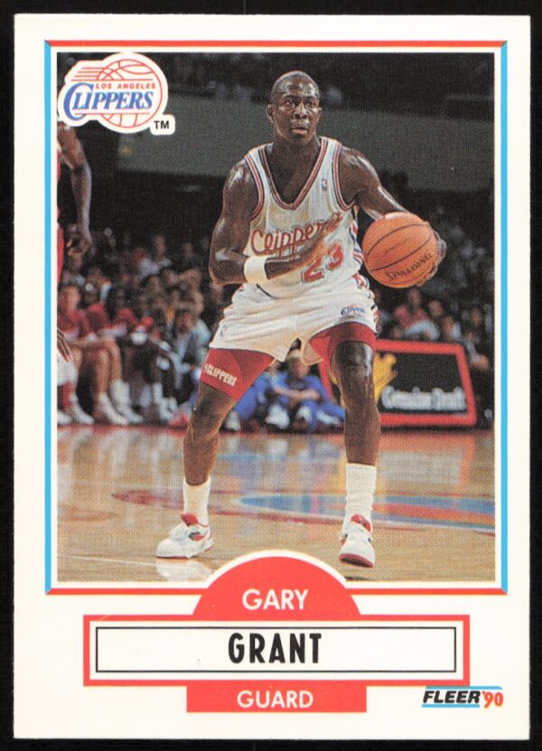 1990-91 Fleer Update Gary Grant #U-40 (Front)