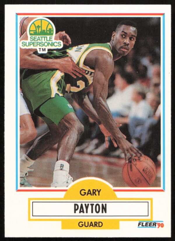 1990-91 Fleer Update Gary Payton #U-92 (Front)