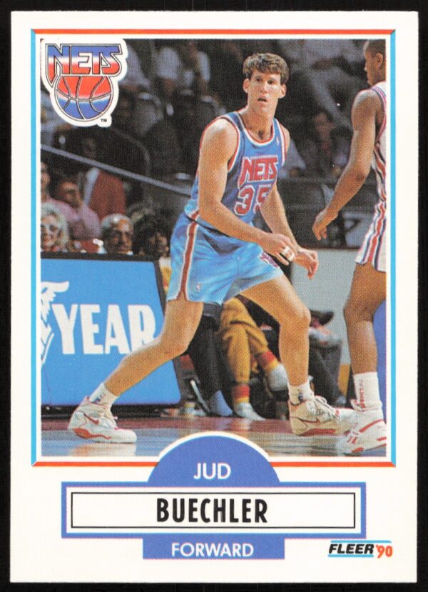 1990-91 Fleer Update Jud Buechler #U-59 (Front)