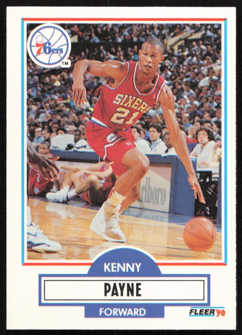 1990-91 Fleer Update Kenny Payne #U-72 (Front)