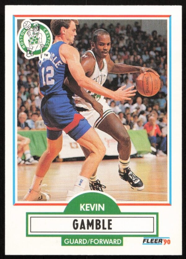 1990-91 Fleer Update Kevin Gamble #U-8 (Front)