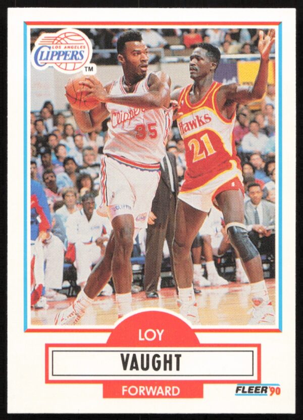 1990-91 Fleer Update Loy Vaught #U-42 (Front)