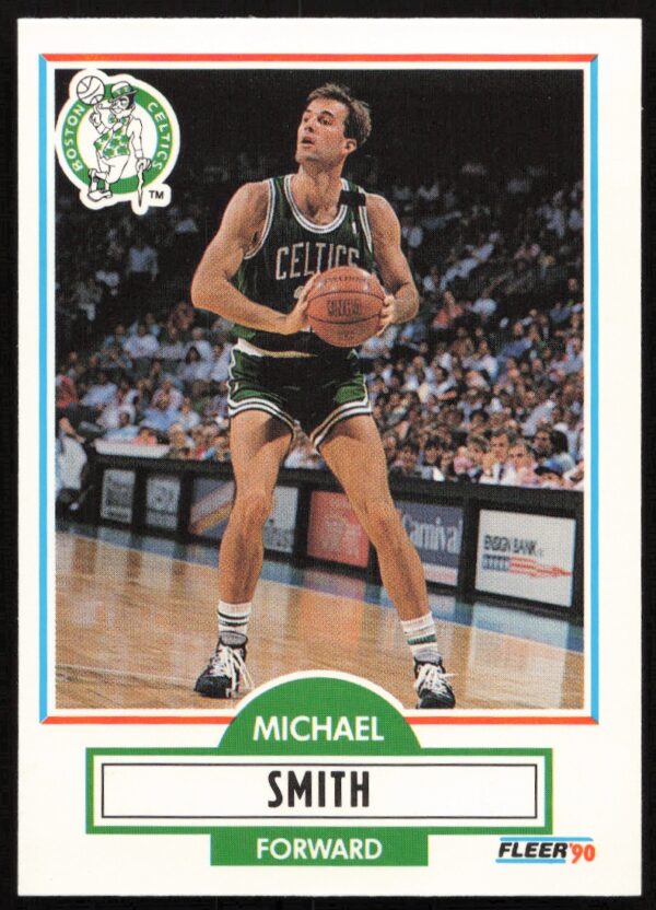 1990-91 Fleer Update Michael Smith #U-10 (Front)