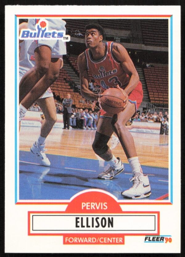 1990-91 Fleer Update Pervis Ellison #U-97 (Front)