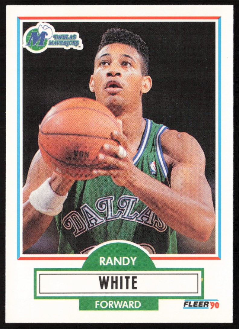 1990-91 Fleer Update Randy White #U-23 (Front)